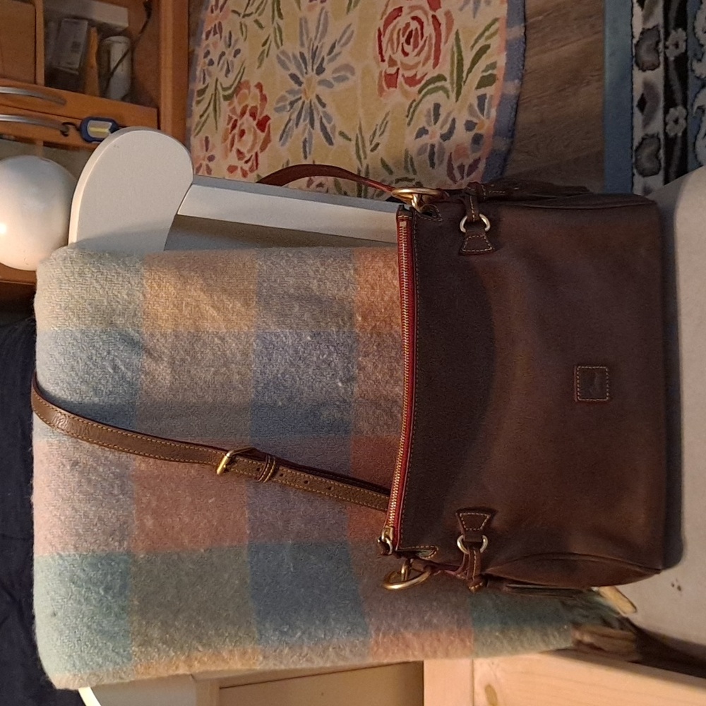Dooney and Bourke Florentine leather bag in Chestnut I think